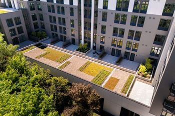 Henley Place Apartments in Milwaukie, Oregon Green Roof Area